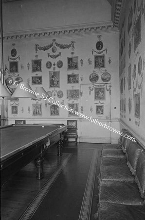 CASTLETOWN HOUSE  BILLIARD ROOM